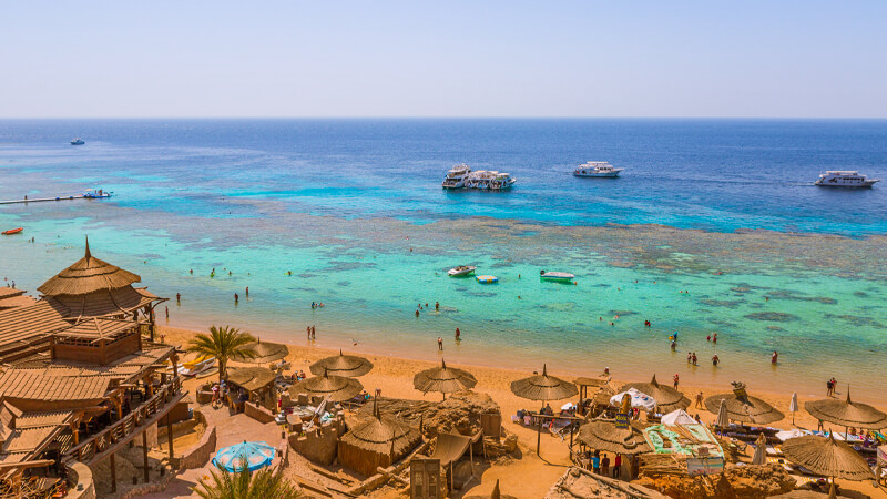 Sharm El Sheikh: Juwel des Roten Meeres 1 Eine wundervolle Aufnahme eines der markanten Strande von Sharm El Sheikh