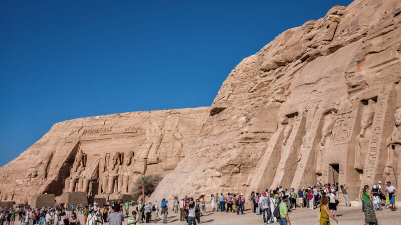 Wahrzeichen in Ägypten: Erkundung der Pracht 2 eine wunderbare momentaufnahme der tempel von abu simbel