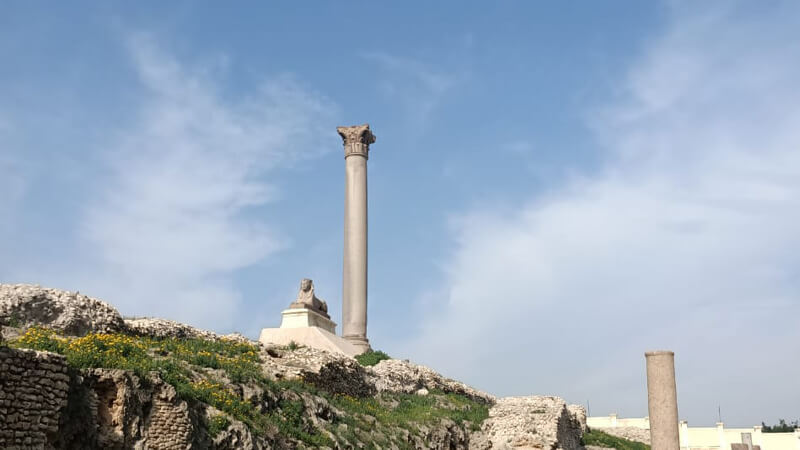 Alexandria: Enthüllung der Wunder der antiken Stadt 2 pompejis saule