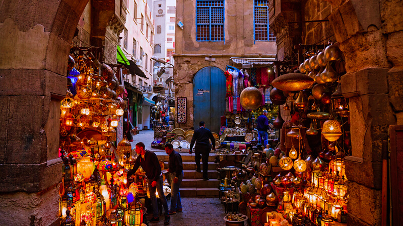 Khan El Khalili Basar: Die Schätze des historischen Marktes Ägyptens enthüllen 1 Der wunderbare Khan El Khalili